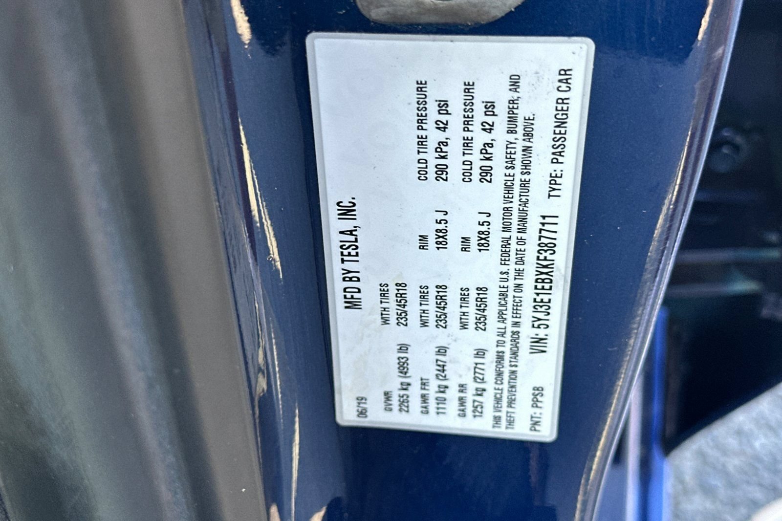 Used 2019 Tesla Model 3 Long Range AWD/4WD image 27