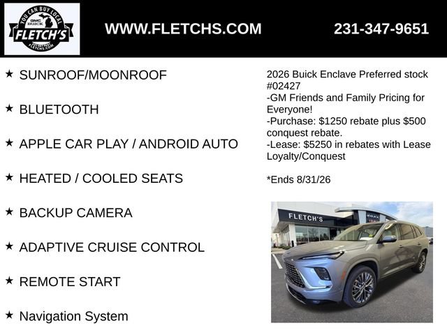 New 2026 Buick Enclave Avenir w/ Super Cruise Package AWD/4WD video 2