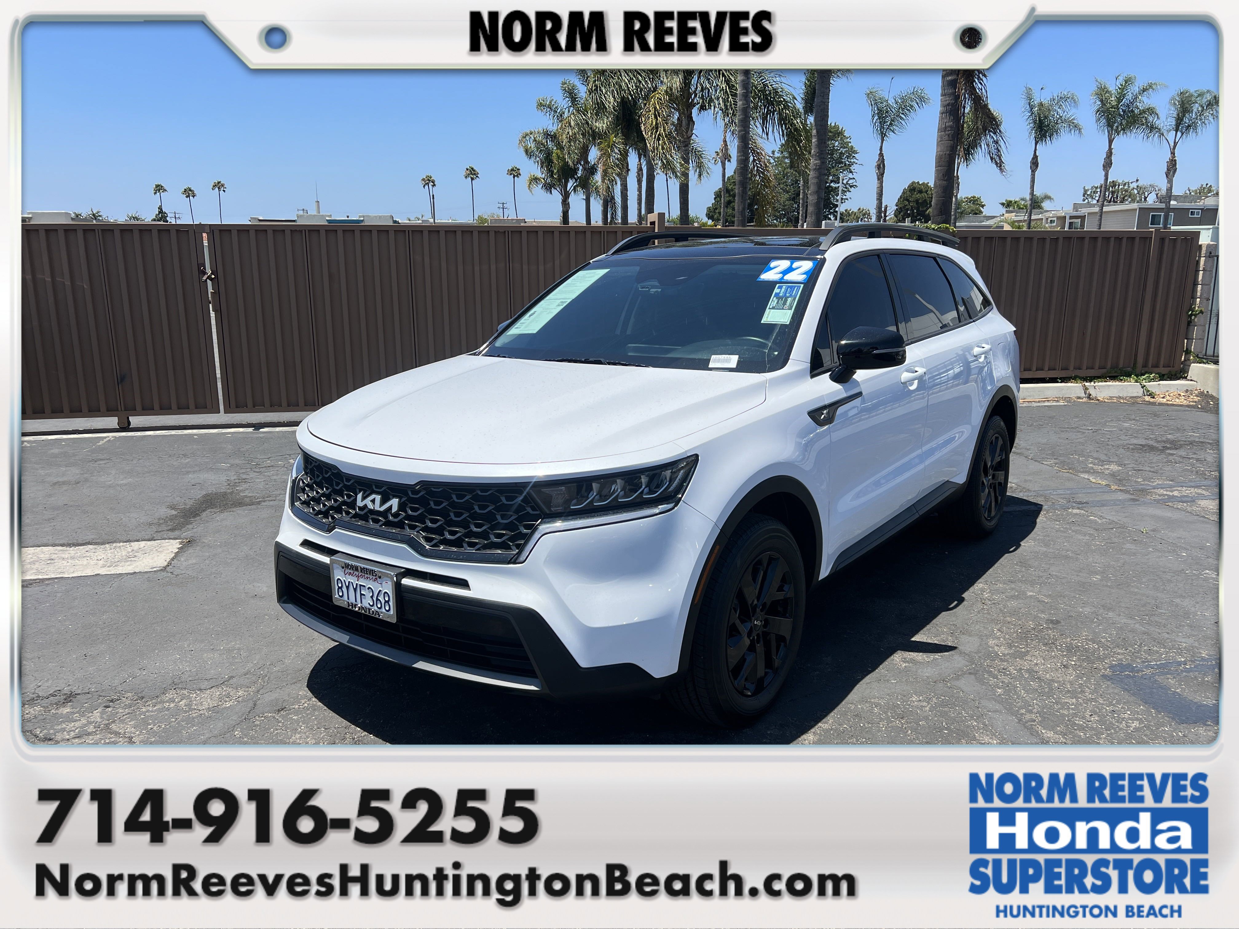 Used 2022 Kia Sorento S w/ Panoramic Sunroof Package