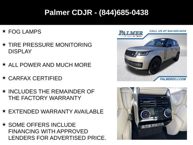 Used 2023 Land Rover Range Rover SE image 24