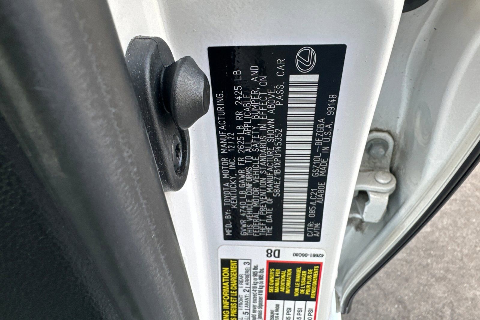 Used 2023 Lexus ES 350 Luxury image 30