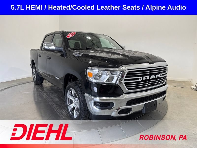 Used 2024 RAM 1500 Laramie AWD/4WD video 1