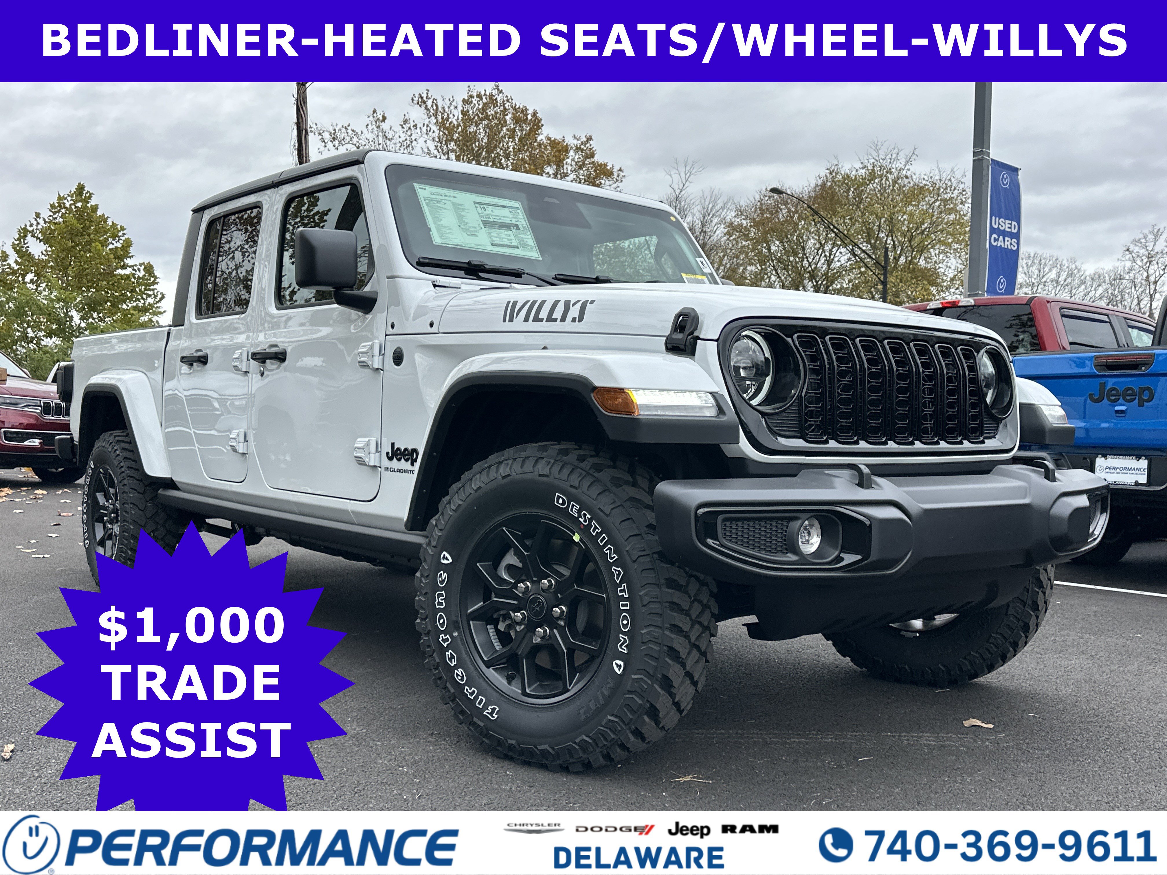 New 2026 Jeep Gladiator Willys