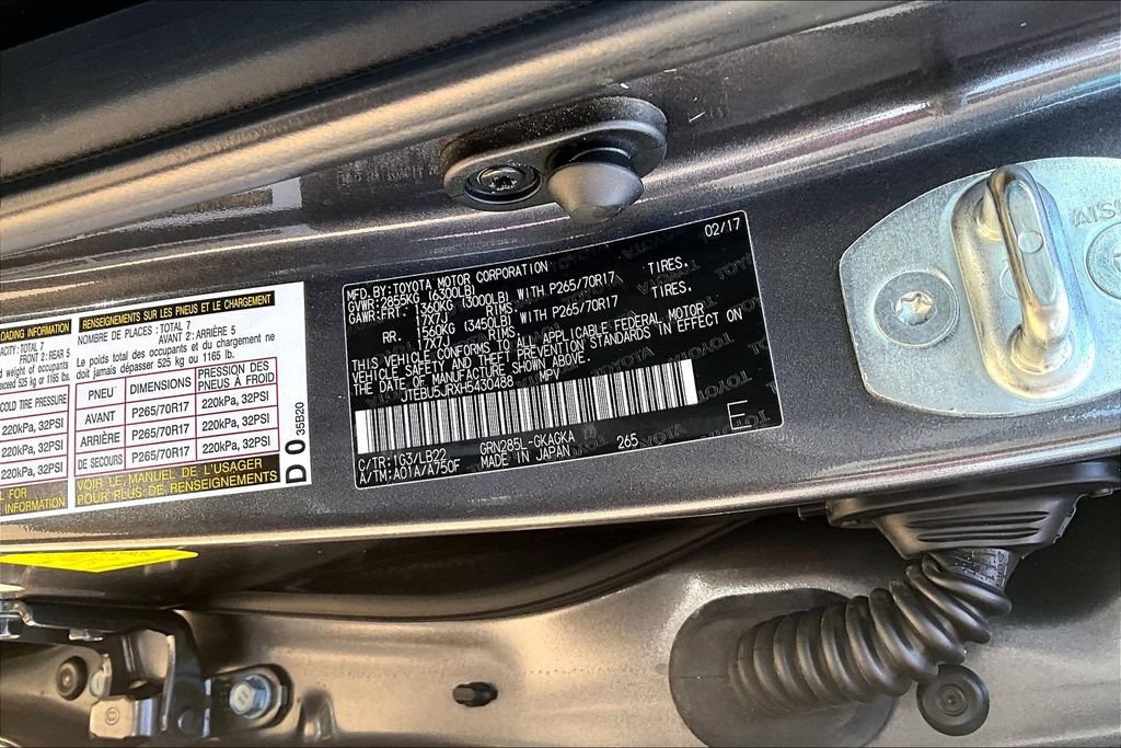 Used 2017 Toyota 4Runner SR5 Premium AWD/4WD image 34