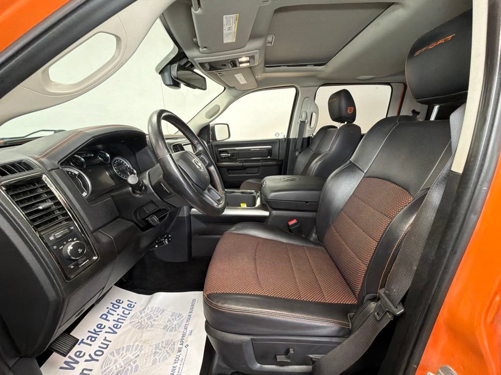 Used 2017 RAM 1500 Sport w/ Ignition Orange Sport Package AWD/4WD image 2