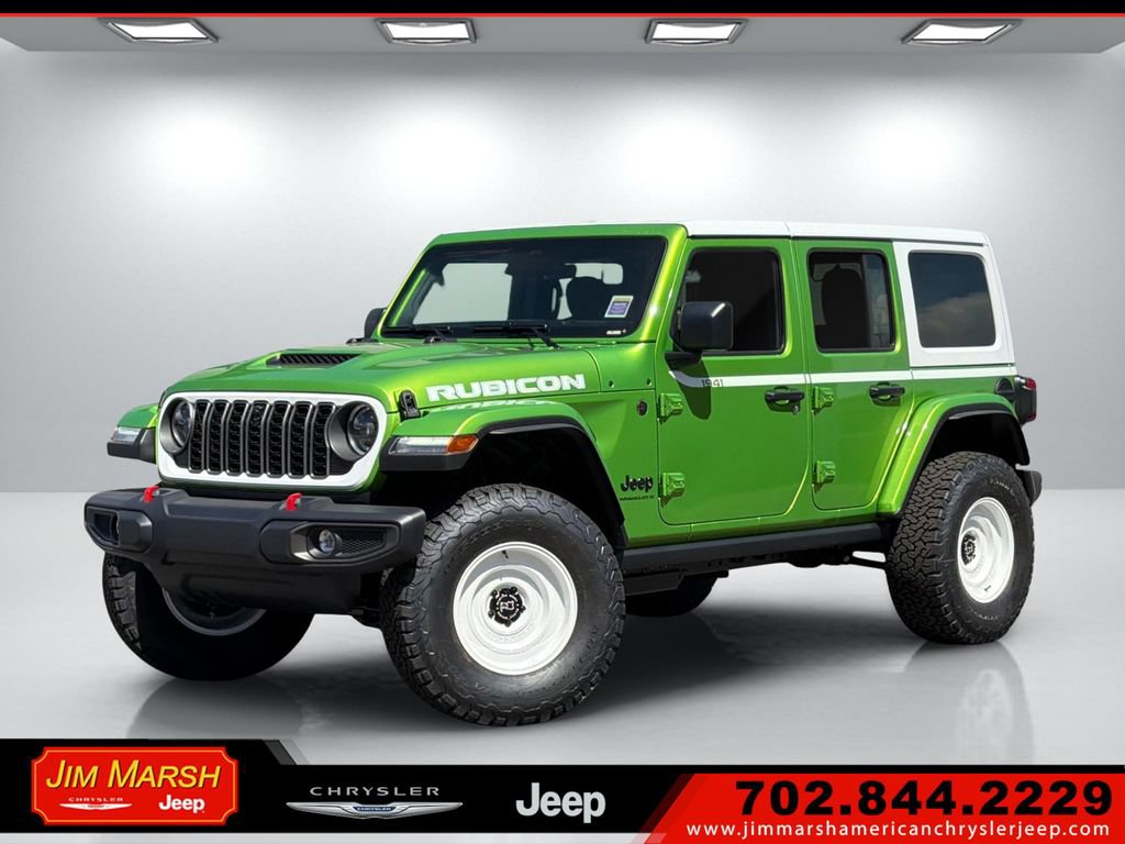 New 2026 Jeep Wrangler Unlimited Rubicon w/ Whitecap Package