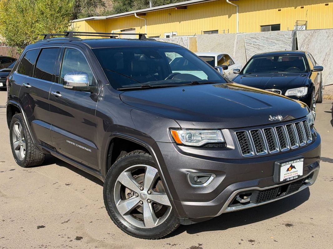 Used 2016 Jeep Grand Cherokee Overland w/ Advanced Technology Group AWD/4WD image 1