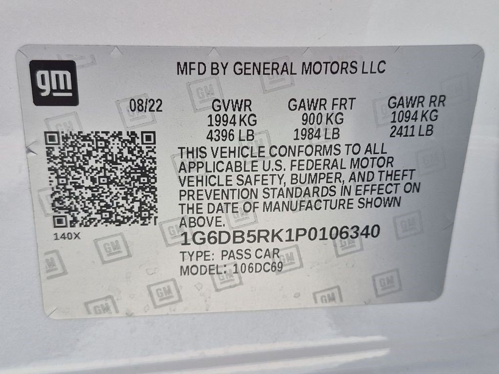 Certified 2023 Cadillac CT4 Premium Luxury w/ Climate Package RWD image 13