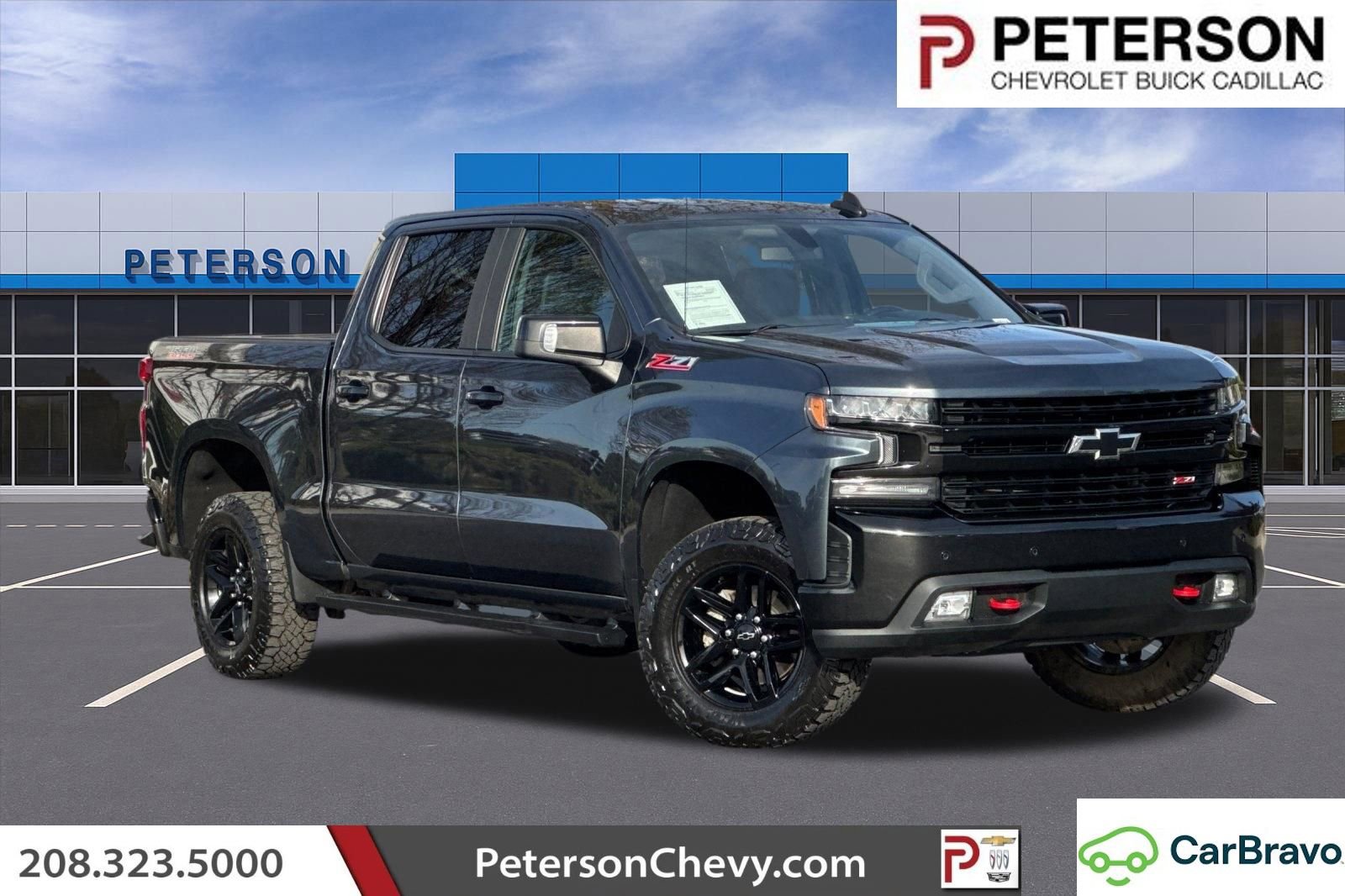 Certified 2021 Chevrolet Silverado 1500 LT Trail Boss w/ Convenience Package II AWD/4WD image 1