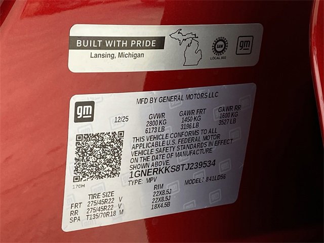 New 2026 Chevrolet Traverse High Country w/ LPO, Floor Liner Package image 36