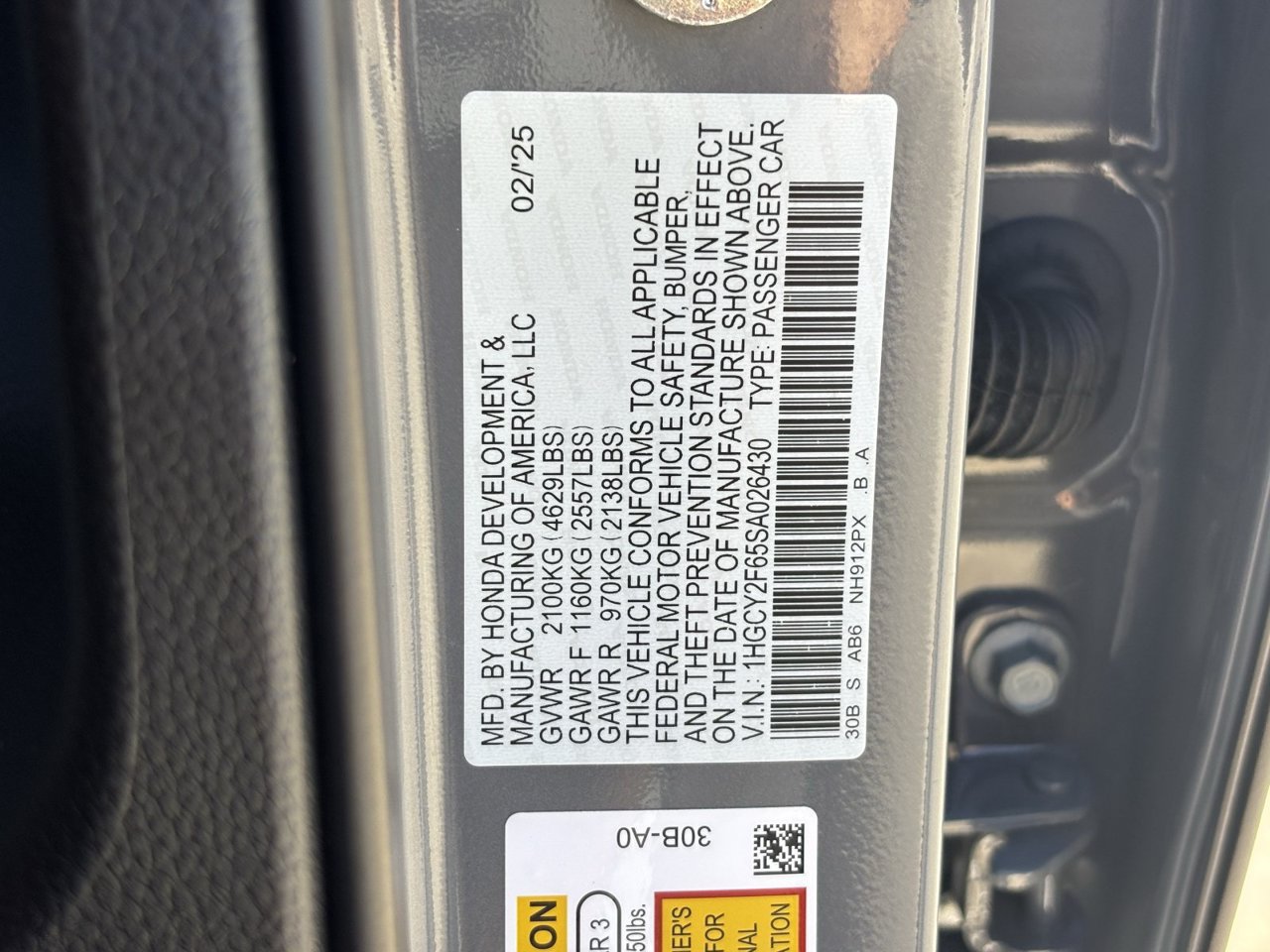 Used 2025 Honda Accord EX-L image 31