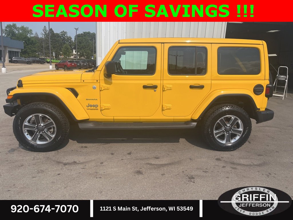 Used 2019 Jeep Wrangler Unlimited Sahara image 2
