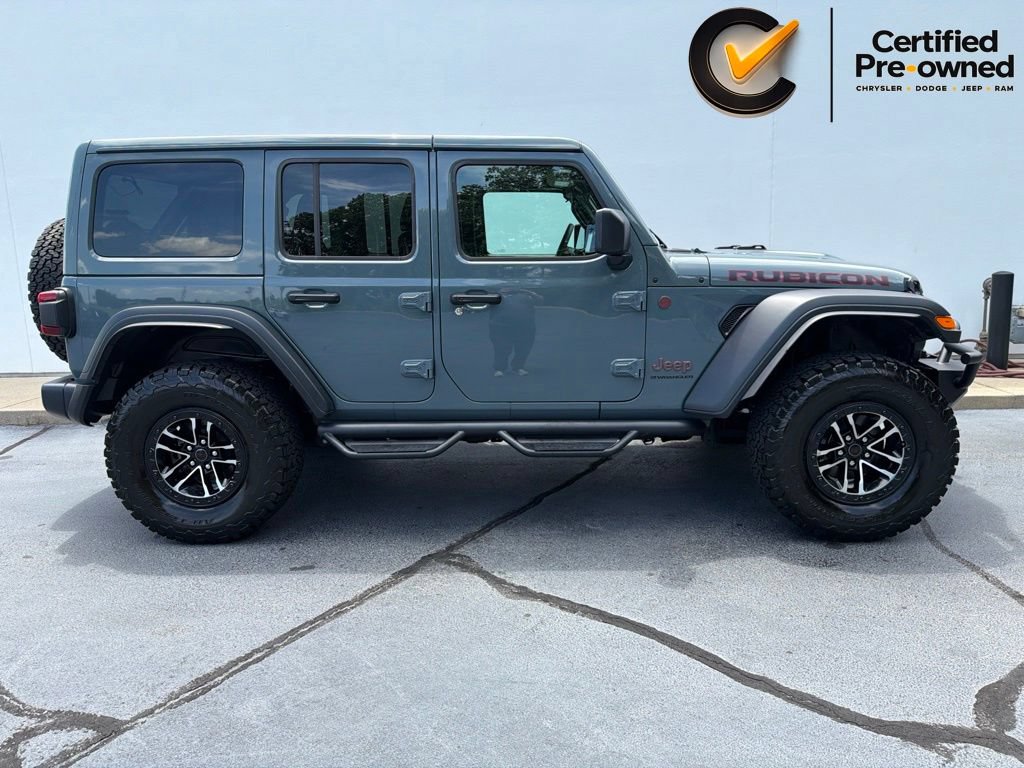Certified 2024 Jeep Wrangler Unlimited Rubicon w/ XTREMEE 35" Tire Package AWD/4WD image 12