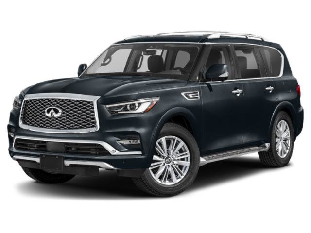 Used 2021 INFINITI QX80 Luxe w/ Cargo Package AWD/4WD image 1