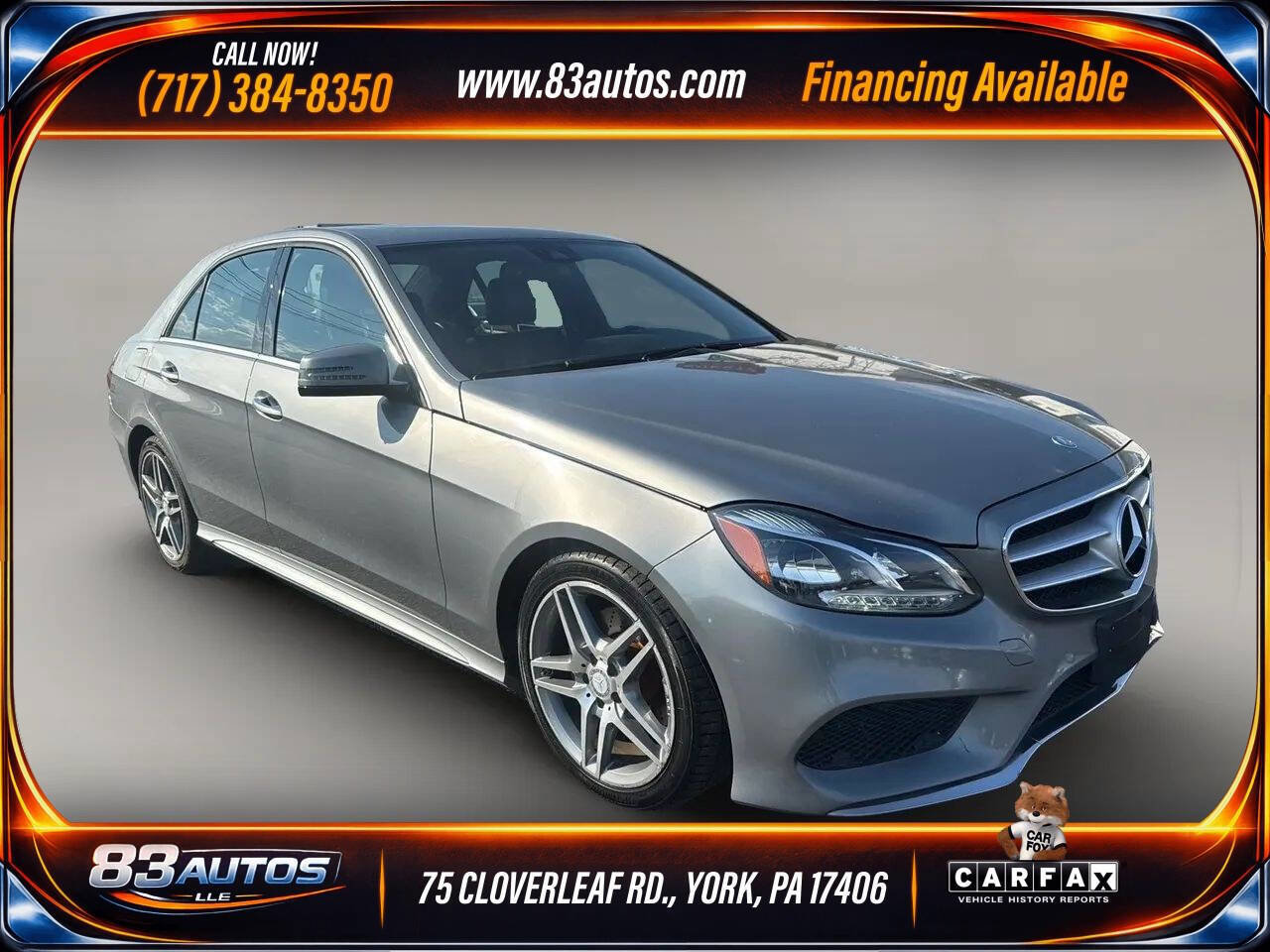 Used 2014 Mercedes-Benz E 350 4MATIC Sedan image 1