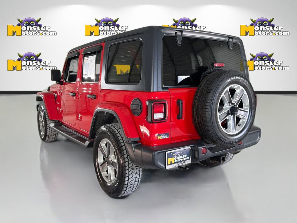Used 2021 Jeep Wrangler Unlimited Sahara AWD/4WD image 7