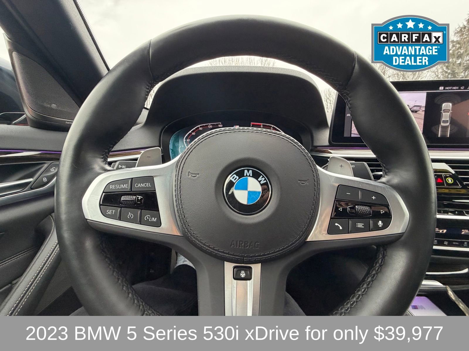 Used 2023 BMW 530i xDrive w/ M Sport Package image 14