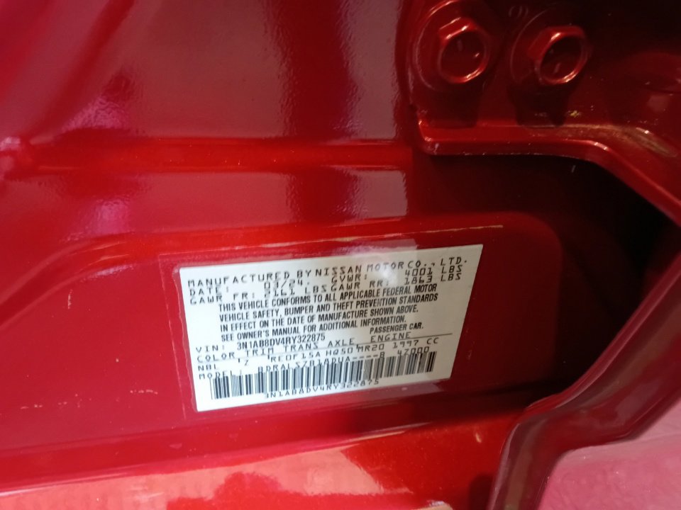 Used 2024 Nissan Sentra SR w/ SR Premium Package FWD image 35