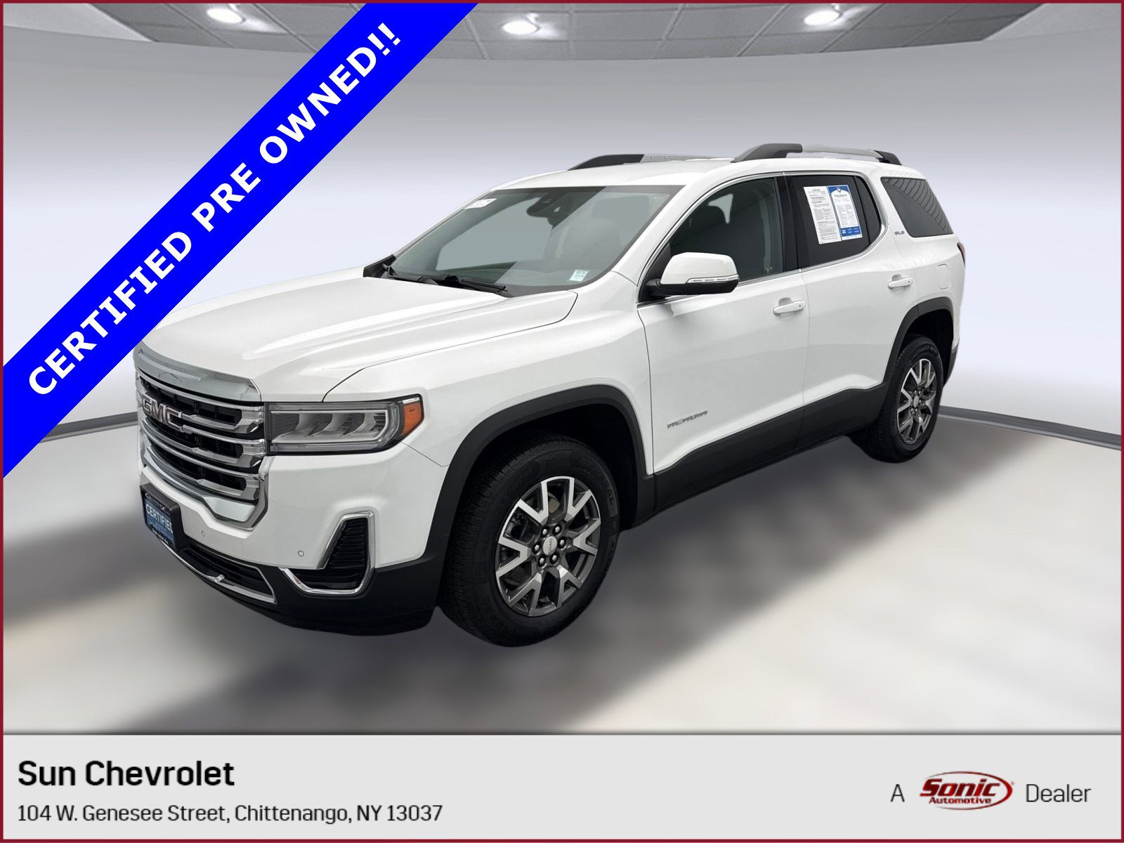 Certified 2021 GMC Acadia SLE w/ Driver Convenience Package