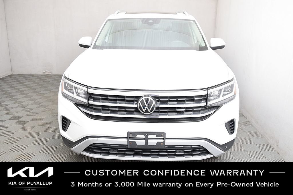 Used 2021 Volkswagen Atlas SEL AWD/4WD image 2