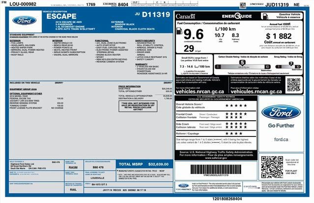 Used 2018 Ford Escape SE image 5