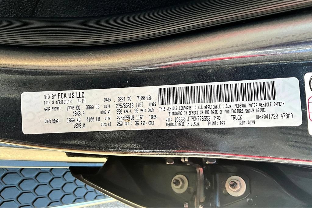 Used 2019 RAM 1500 Laramie AWD/4WD image 36