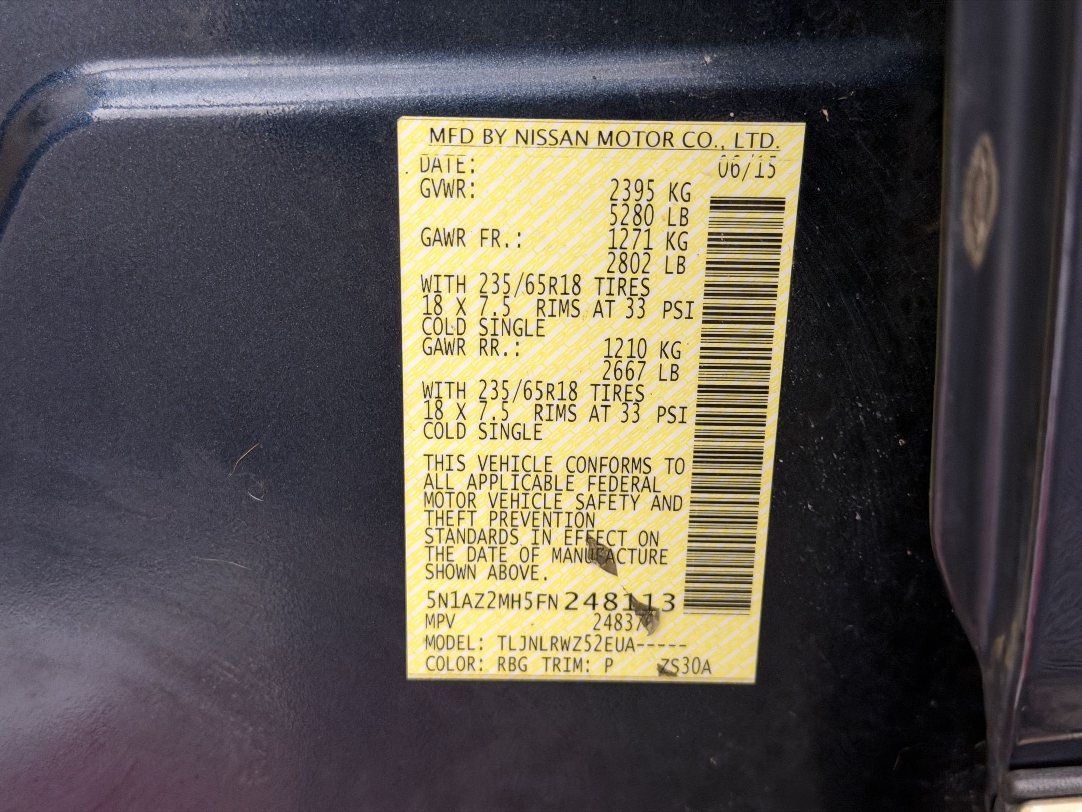 Used 2015 Nissan Murano SL AWD/4WD image 24