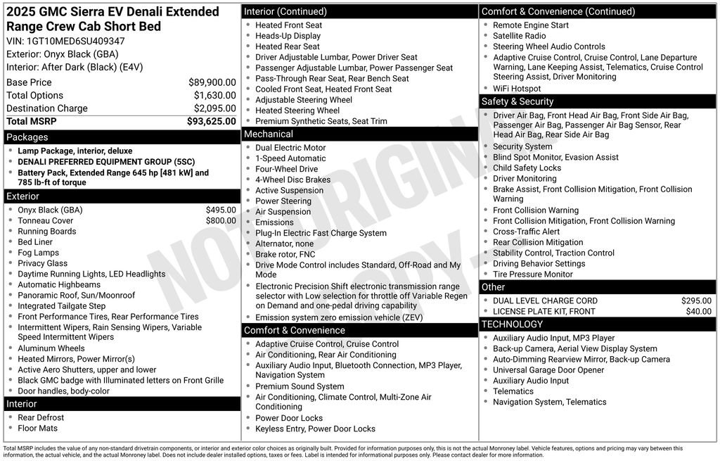 New 2025 GMC Sierra EV Denali image 5