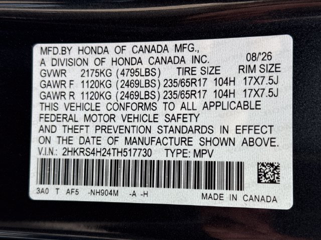 New 2026 Honda CR-V LX image 19