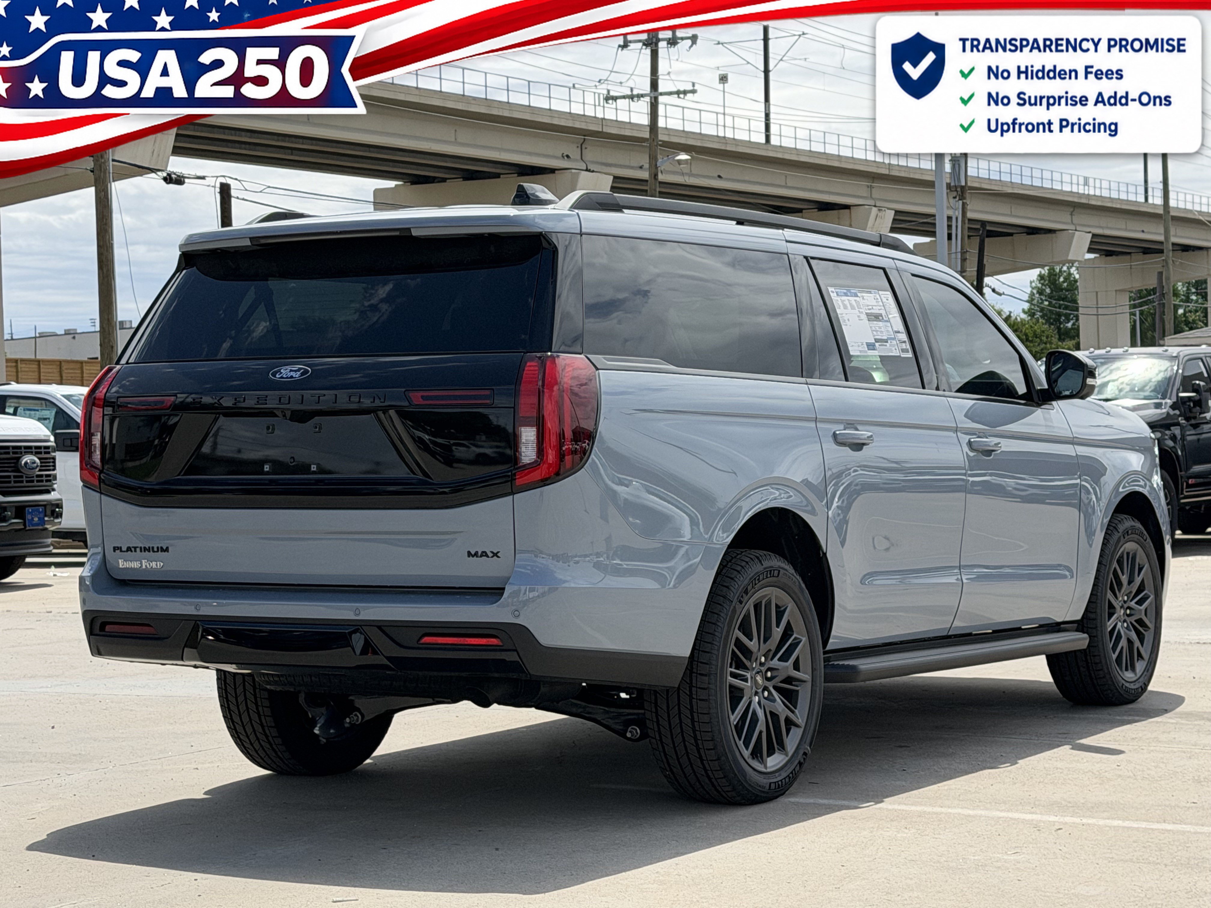 New 2026 Ford Expedition Max Platinum w/ Stealth Appearance Package AWD/4WD image 4