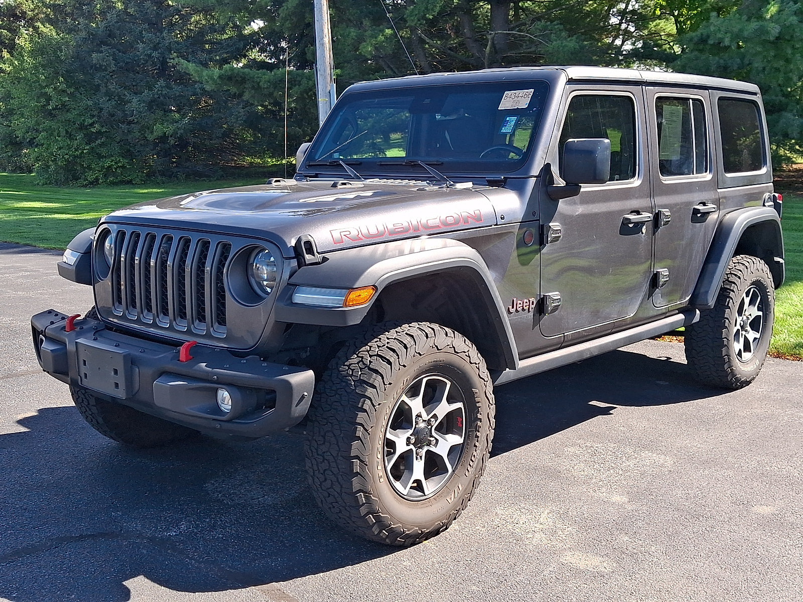 Certified 2023 Jeep Wrangler Unlimited Rubicon w/ Steel Bumper Group AWD/4WD image 1