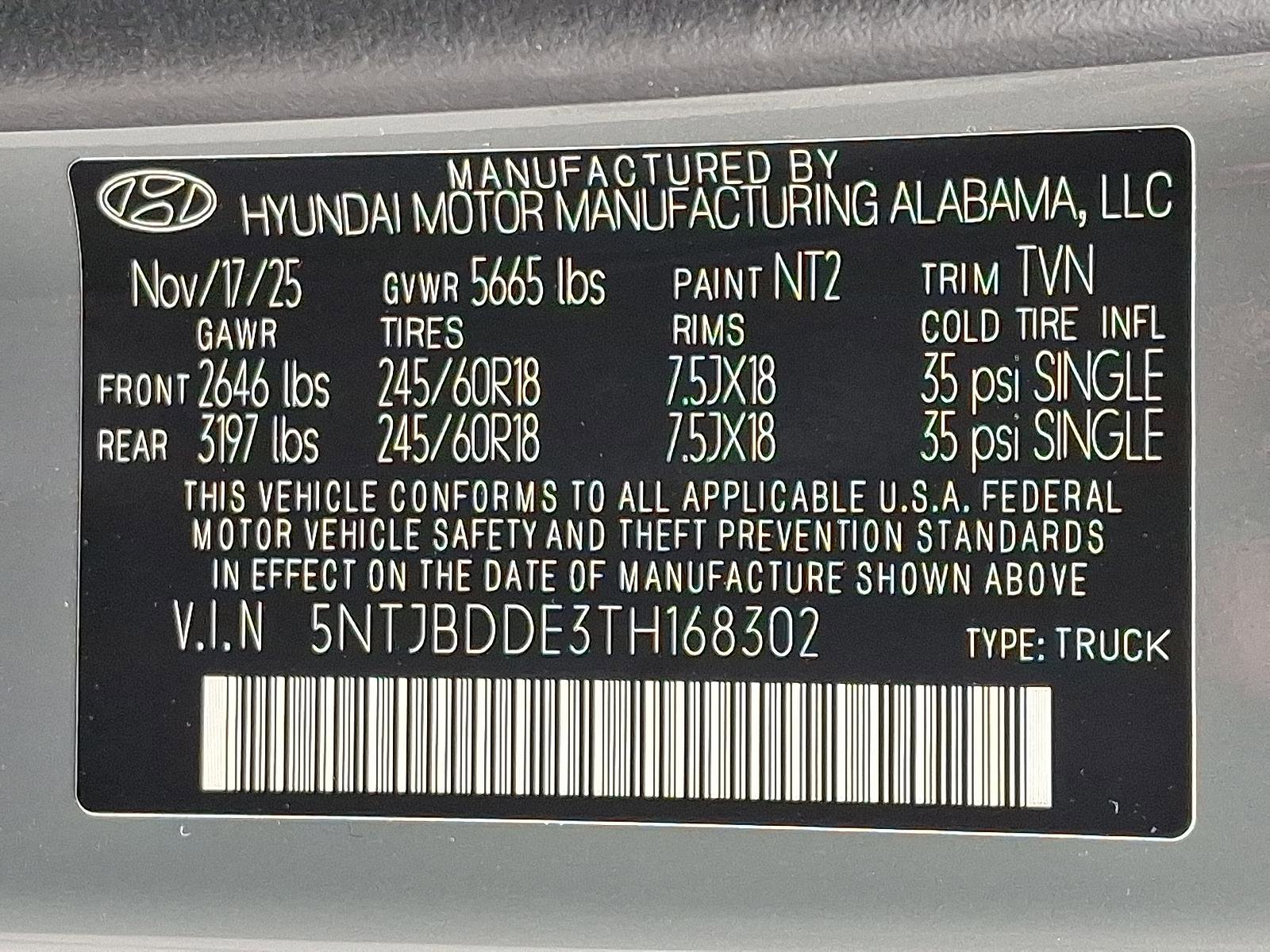 New 2026 Hyundai Santa Cruz SEL image 13