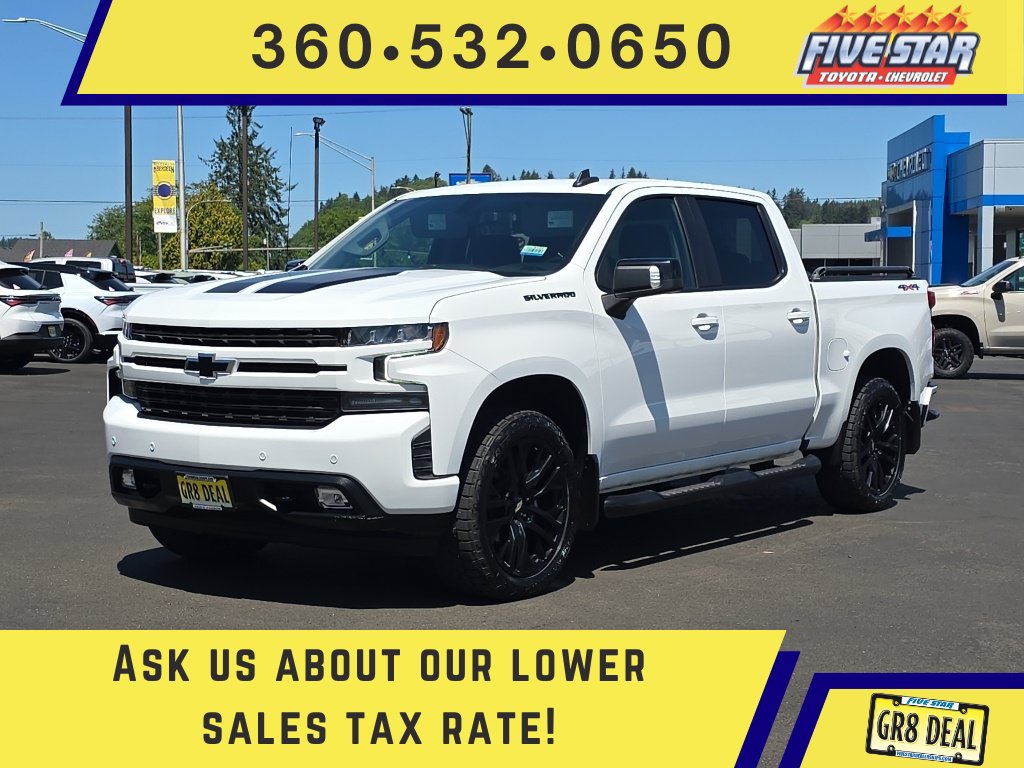 Certified 2021 Chevrolet Silverado 1500 RST w/ Rally Edition AWD/4WD image 1