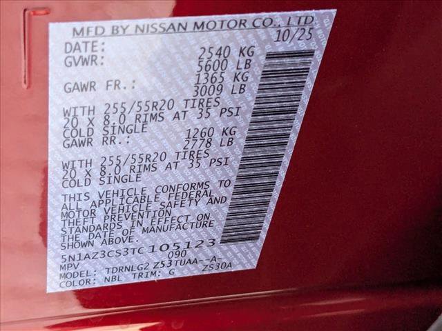 New 2026 Nissan Murano SL w/ Comfort Package image 16