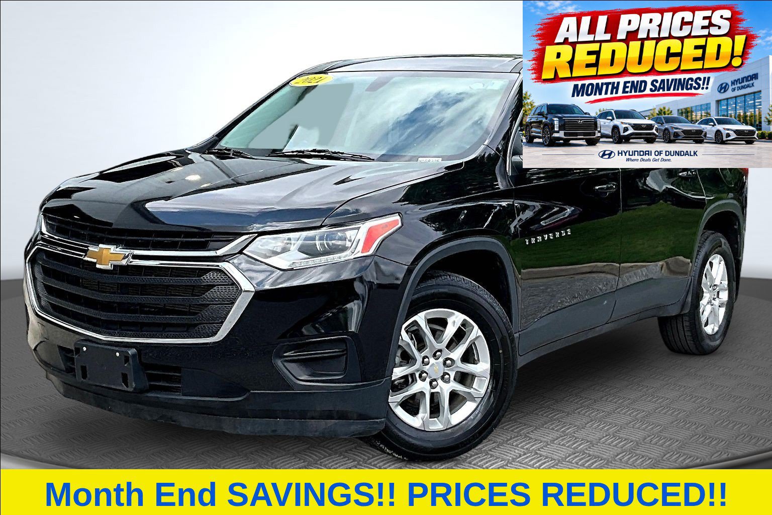 Used 2021 Chevrolet Traverse LS