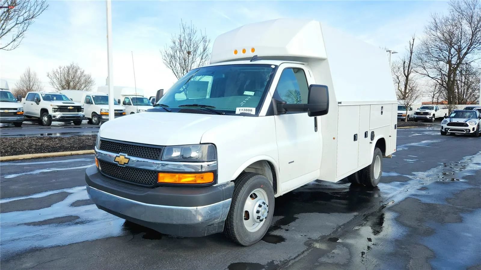 New 2025 Chevrolet Express 3500 w/ Power Convenience Package RWD image 2
