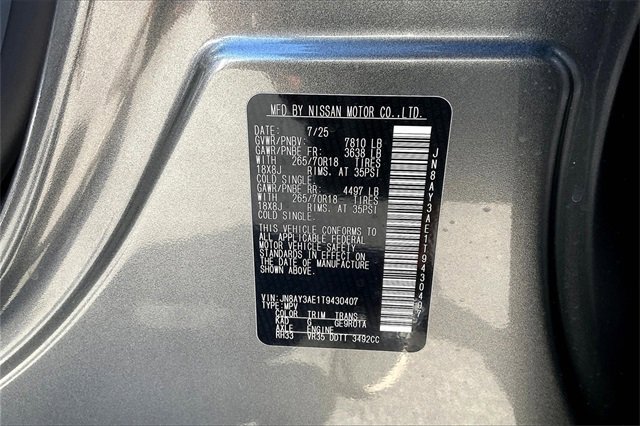 New 2026 Nissan Armada SV image 17