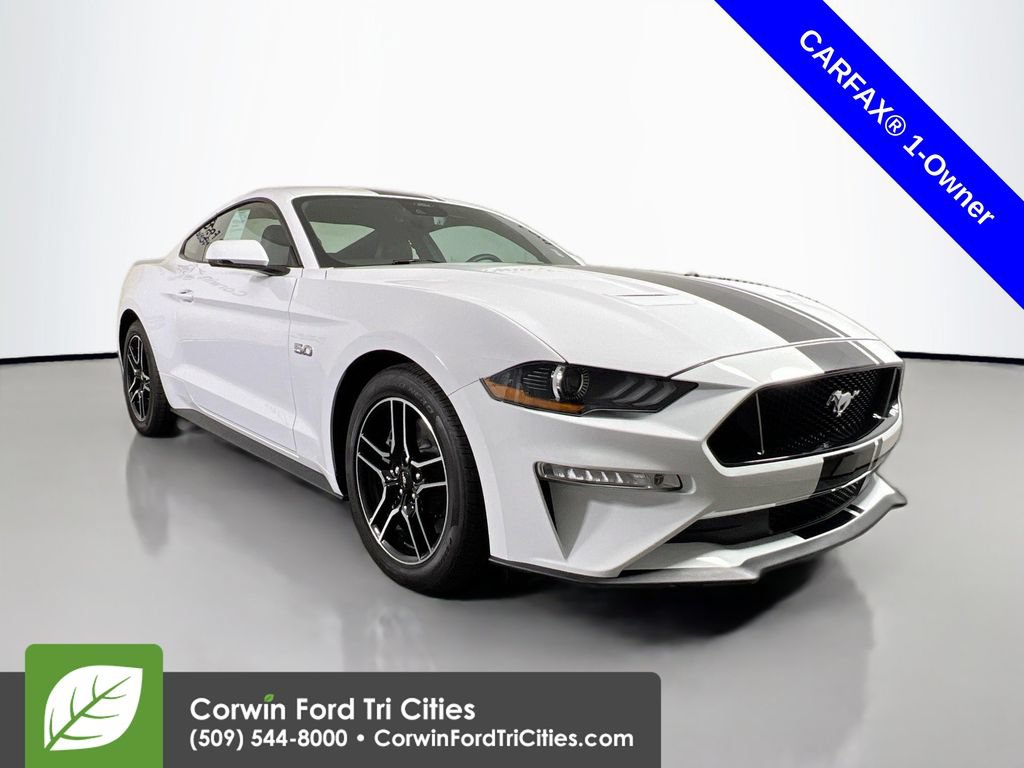 Certified 2022 Ford Mustang GT Premium w/ Equipment Group 401A RWD image 1