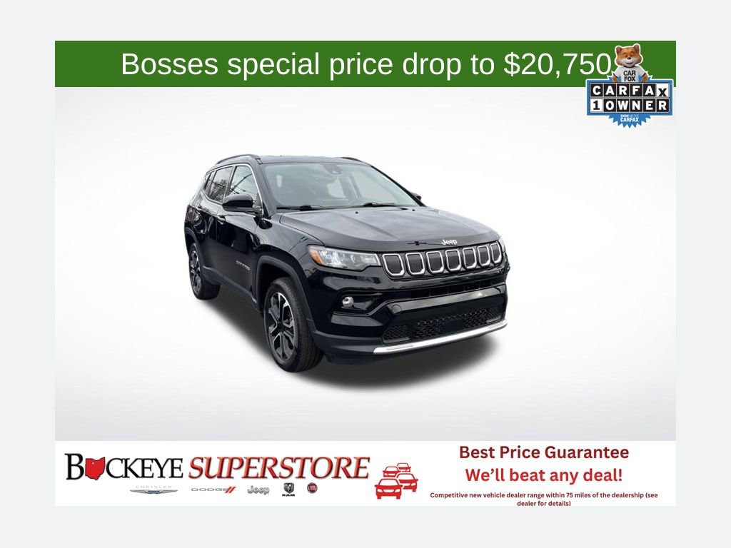Certified 2022 Jeep Compass Limited