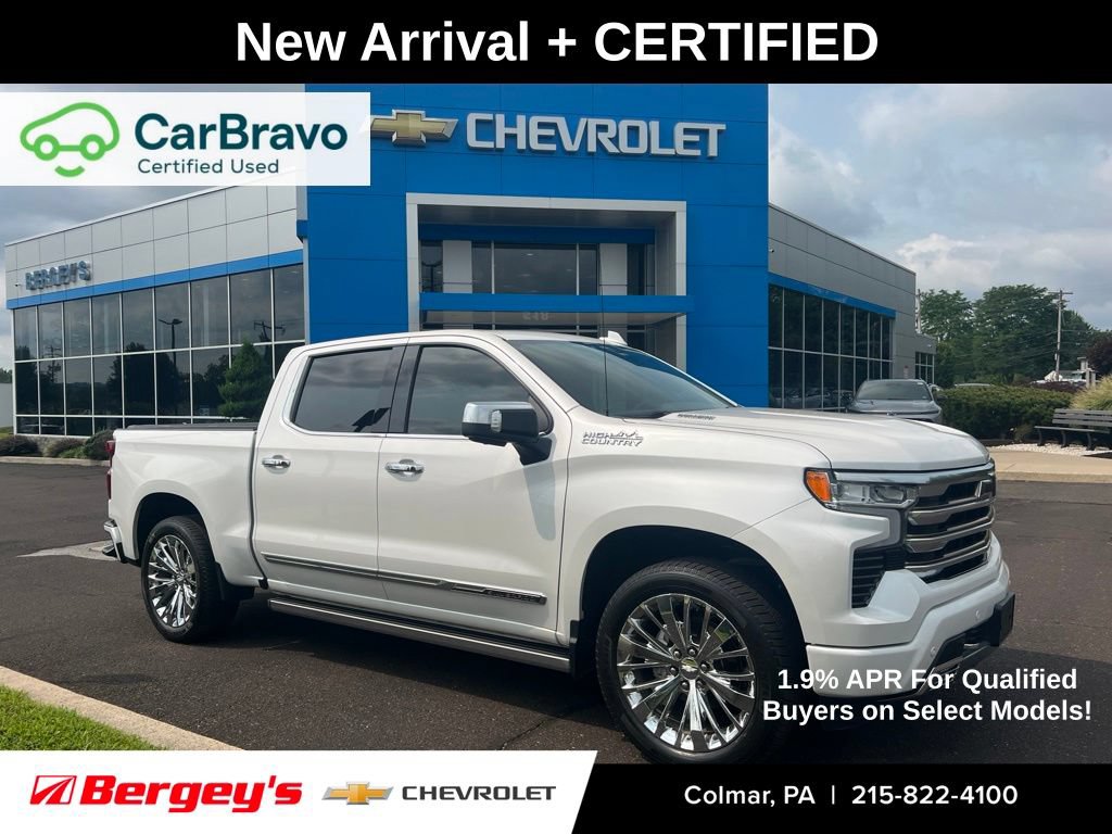 Certified 2022 Chevrolet Silverado 1500 High Country w/ Technology Package AWD/4WD image 1