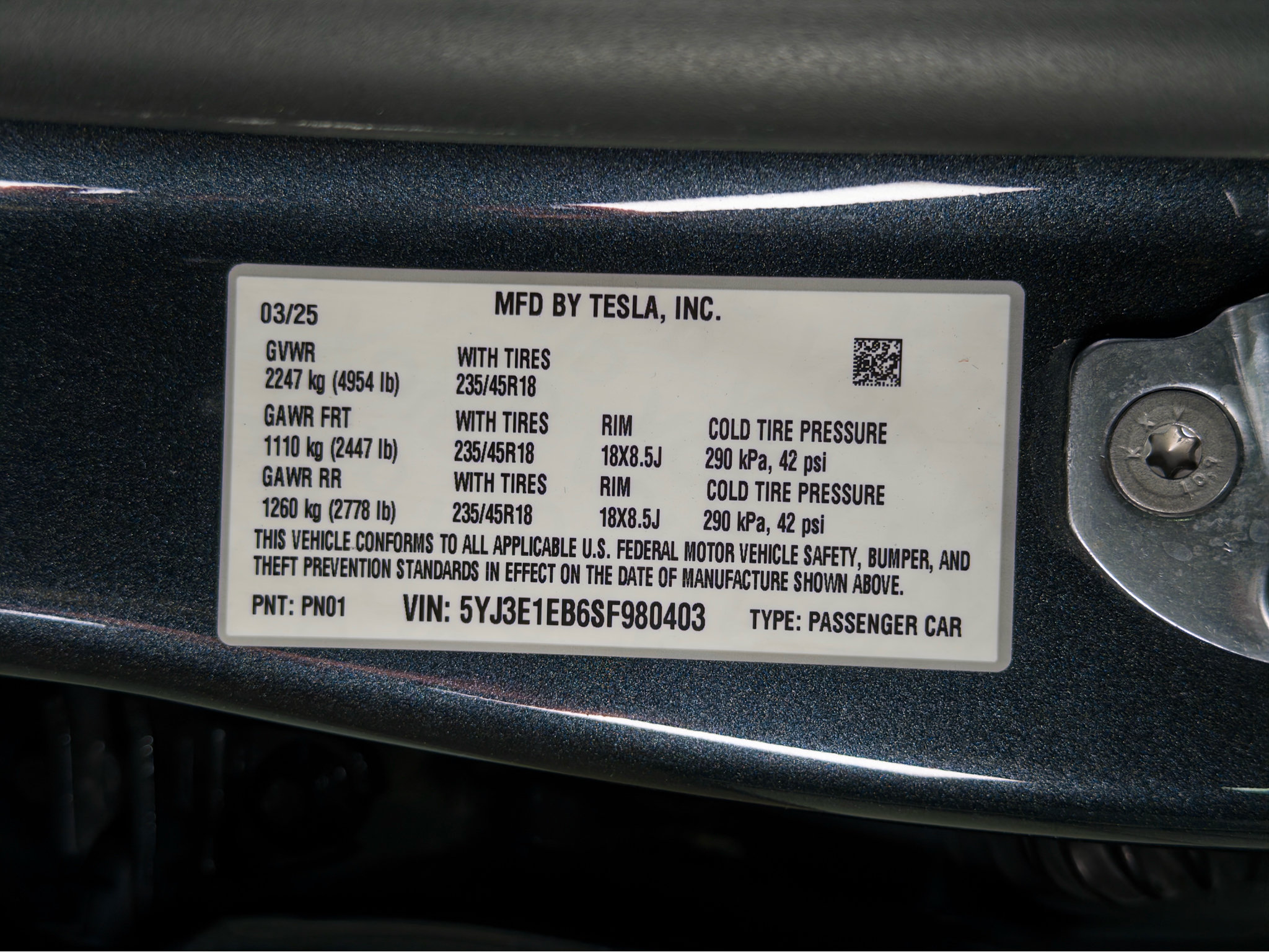 Used 2025 Tesla Model 3 Long Range AWD/4WD image 27