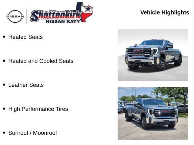 Used 2024 GMC Sierra 3500 SLT w/ Texas SLT Premium Package image 12