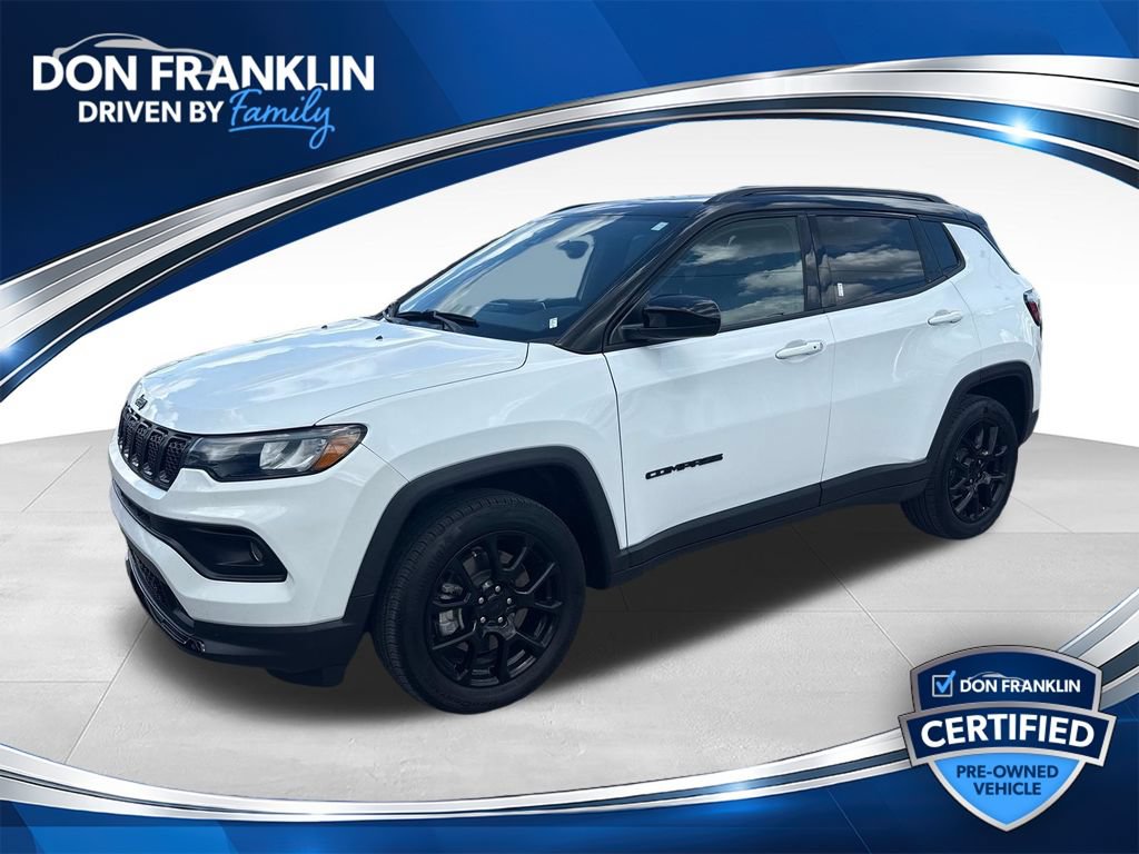 Used 2023 Jeep Compass Latitude w/ Sun and Sound Group AWD/4WD 360° Tour