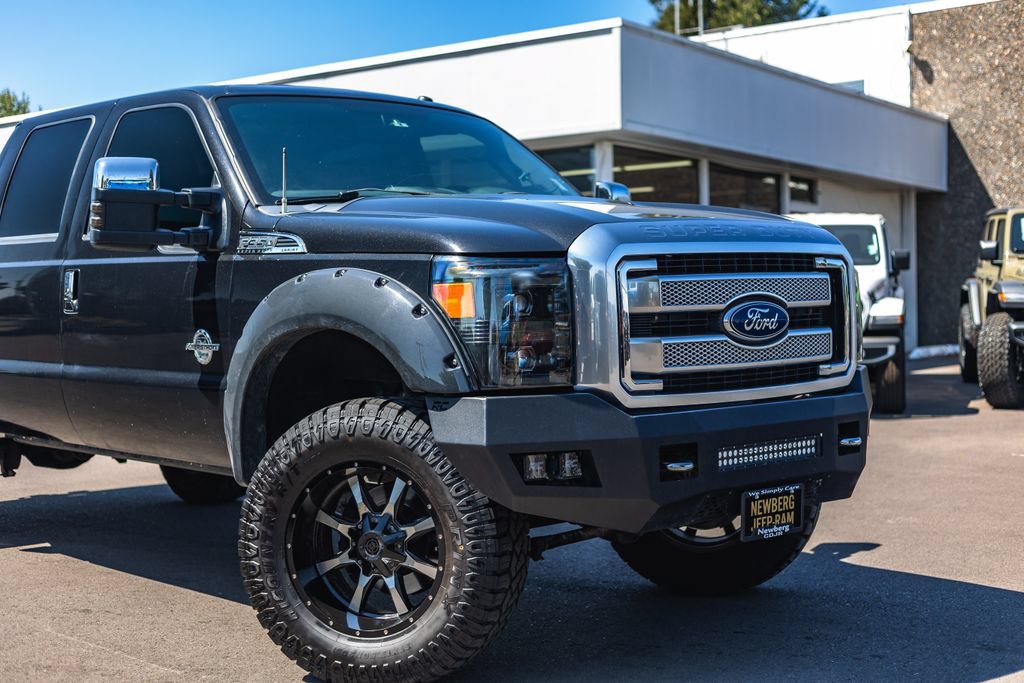 Used 2014 Ford F350 Platinum AWD/4WD image 3