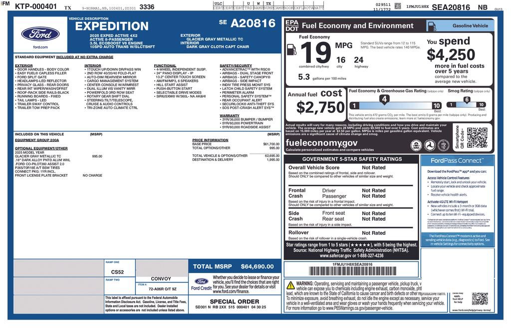 Certified 2025 Ford Expedition Active image 5