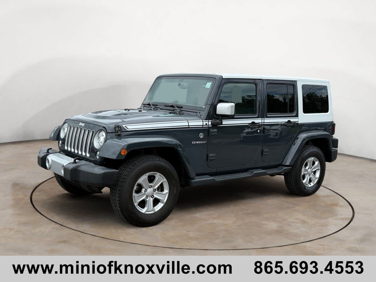 Used 2017 Jeep Wrangler Unlimited Sahara w/ Quick Order Package 24E Chief AWD/4WD image 7