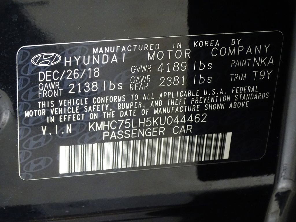 Used 2019 Hyundai Ioniq Electric image 18