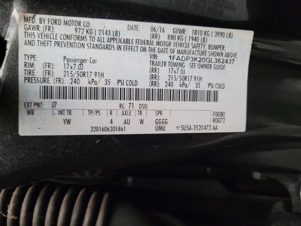 Used 2016 Ford Focus SE w/ SE Sport Package FWD image 33
