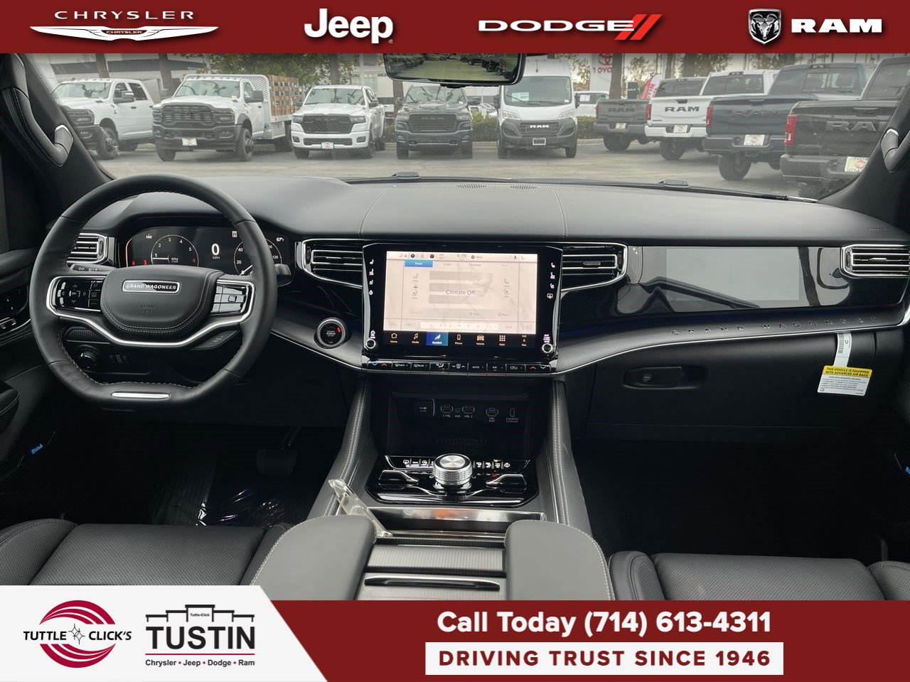 New 2026 Jeep Grand Wagoneer Summit w/ Rear Seat Video Group I AWD/4WD image 12