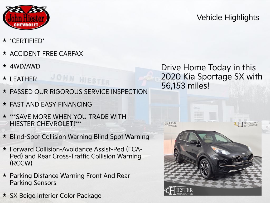 Used 2020 Kia Sportage SX AWD/4WD image 5